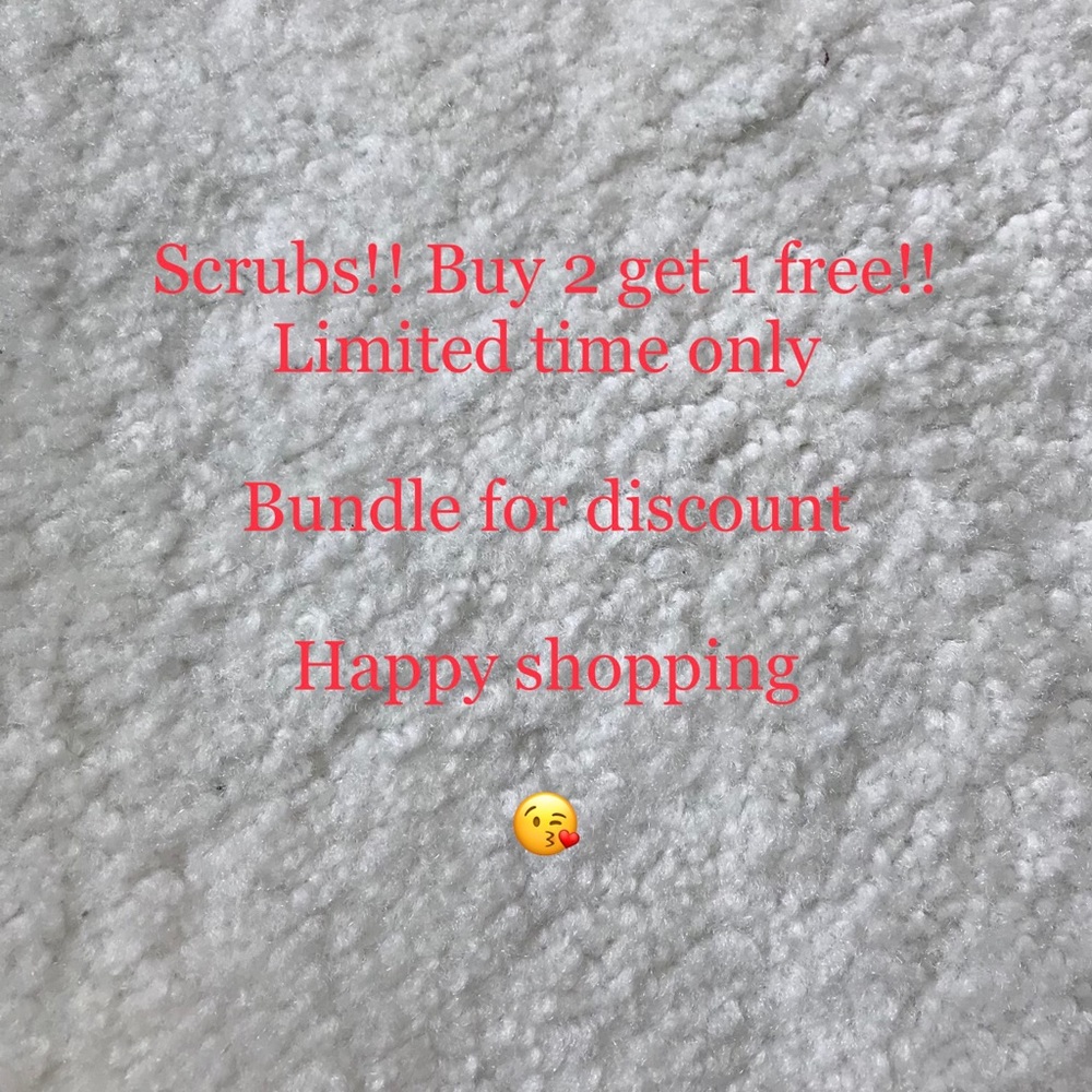 ❗️❗️Scrubs buy 2 get 1 free❗️❗️